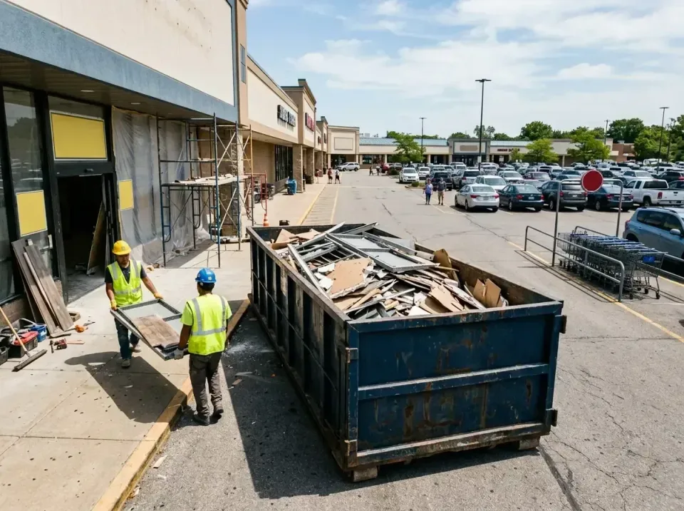 retail-store-renovation-debris-003 — frequently asked questions, Roll-off Dumpster Rentals in Brentwood, PA